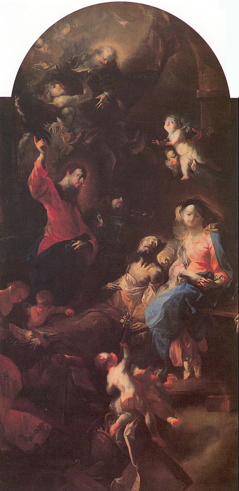 MAULBERTSCH, Franz Anton The Death of Saint Joseph